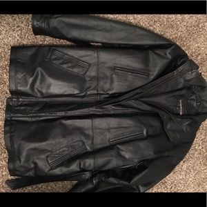 Leather jacket